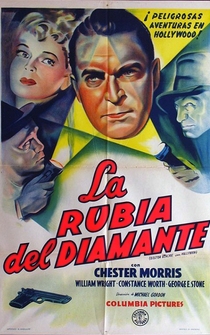 Poster La rubia del diamante