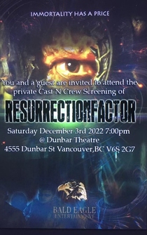 Poster Resurrection Factor