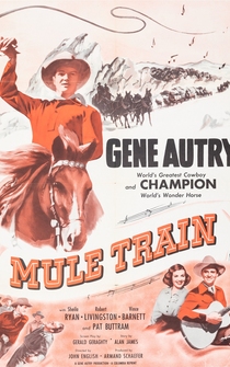 Poster Mule Train