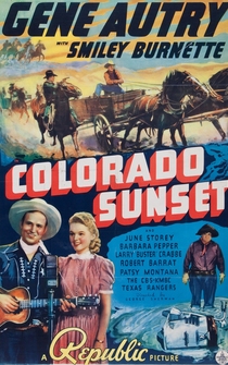 Poster Colorado Sunset