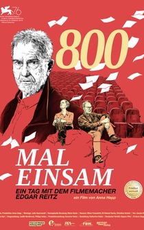 Poster 800 Mal Einsam - ein Tag mit dem Filmemacher Edgar Reitz