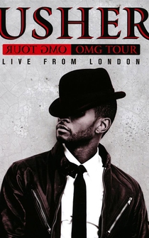 Poster Usher OMG Tour Live at the O2