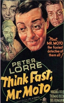 Poster Think Fast, Mr. Moto