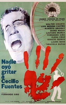 Poster Nadie oyó gritar a Cecilio Fuentes