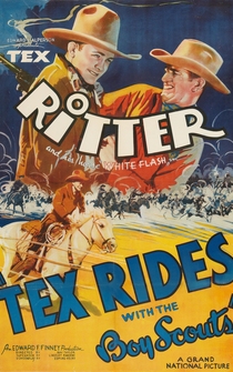 Poster Tex Rides with the Boy Scouts