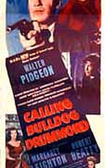 Poster Calling Bulldog Drummond