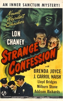 Poster Strange Confession