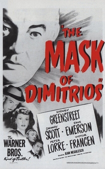 Poster The Mask of Dimitrios