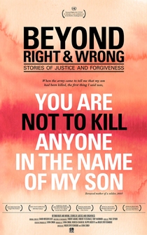 Poster Beyond Right and Wrong: Stories of Justice and Forgiveness