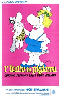 Poster L'Italia in pigiama