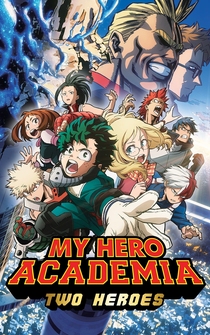 Poster My Hero Academia: Two Heroes