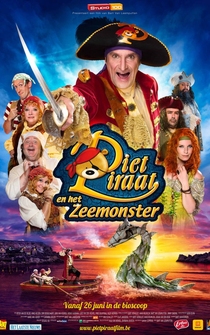 Poster Piet Piraat en het zeemonster