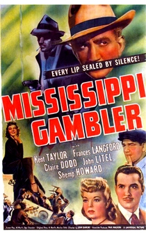 Poster Mississippi Gambler