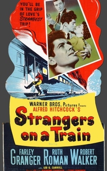 Poster de Extraños en el tren