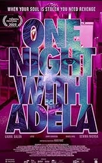 Poster Una noche con Adela