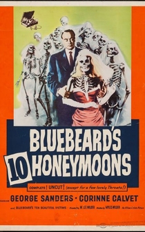 Poster Bluebeard's Ten Honeymoons