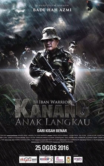 Poster Kanang Anak Langkau The Iban Warrior