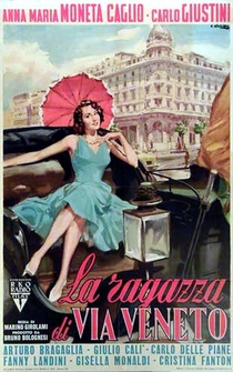 Poster La ragazza di via Veneto