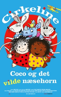 Poster Cirkeline, Coco og det vilde næsehorn