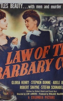 Poster Law of the Barbary Coast