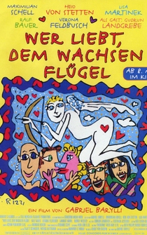 Poster Wer liebt, dem wachsen Flügel...