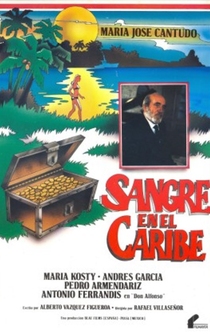 Poster Sangre en el Caribe