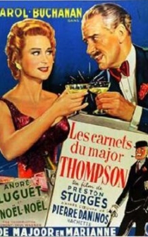 Poster Les carnets du Major Thompson