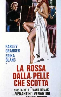 Poster La rossa dalla pelle che scotta