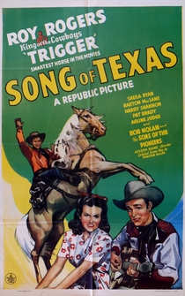 Poster Song of Texas