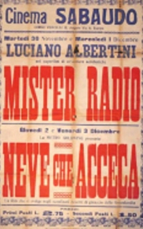 Poster Mister Radio