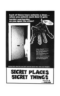 Poster Secret Places, Secret Things