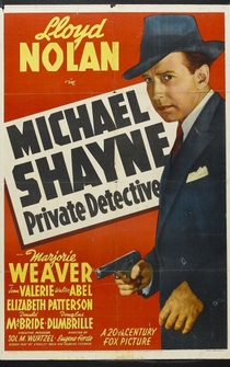 Poster Michael Shayne: Private Detective