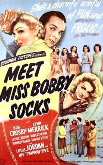 Poster Meet Miss Bobby Socks