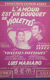 Poster Violetas imperiales