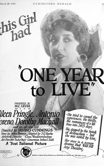 Poster One Year to Live