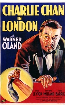 Poster Charlie Chan en Londres