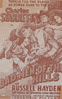 Poster Bad Men of the Hills