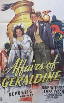 Poster Affairs of Geraldine