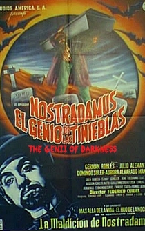 Poster Nostradamus, el genio de las tinieblas