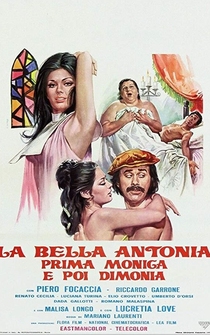 Poster La bella Antonia, prima monica e poi dimonia