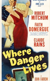 Poster Where Danger Lives