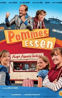 Poster Pommes essen