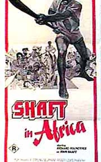Poster Shaft en África