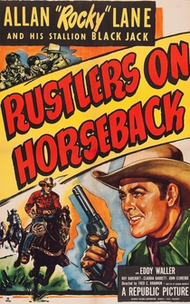 Poster Rustlers on Horseback