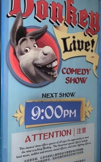 Poster Donkey Live!