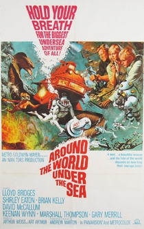 Poster de La vuelta al mundo bajo el mar