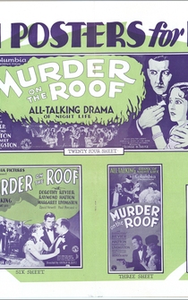 Poster Murder on the Roof