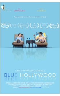 Poster Blue Hollywood