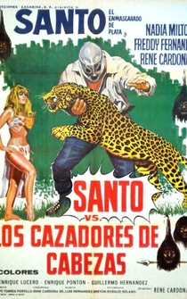 Poster Santo contra los cazadores de cabezas