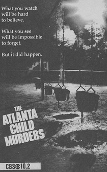 Poster Los asesinatos de los niños de Atlanta